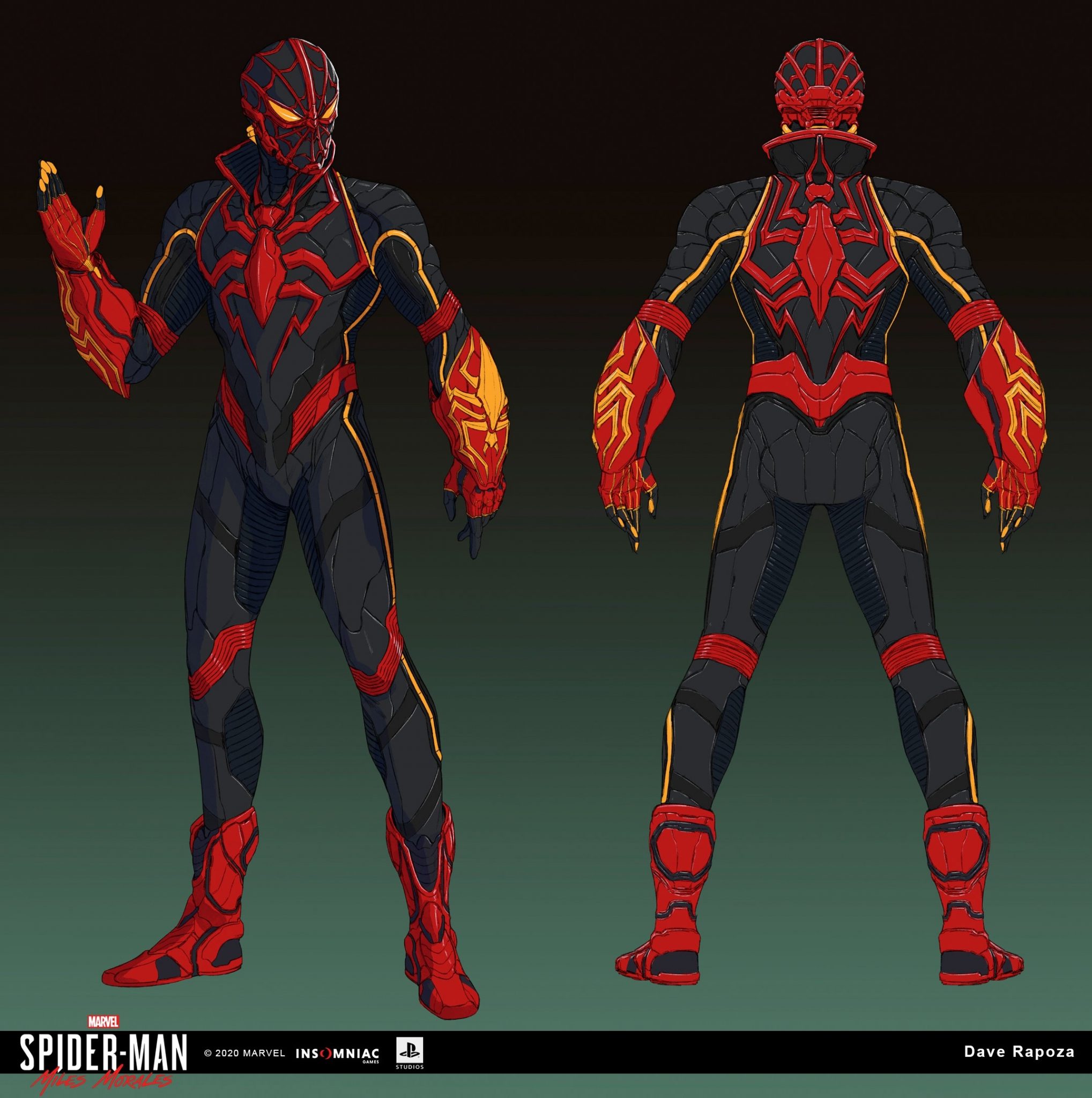 Spider Man Miles Morales Strike Suit Concept Art Revealed Gaming Thrill 6343