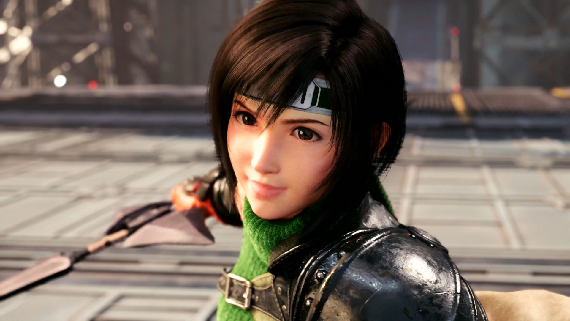 Фф дикий. FF VII Yuffie. Ff7 Remake Юффи. Final Fantasy 7 Remake Yuffie face. Ff7 Remake intergrade Yuffie.